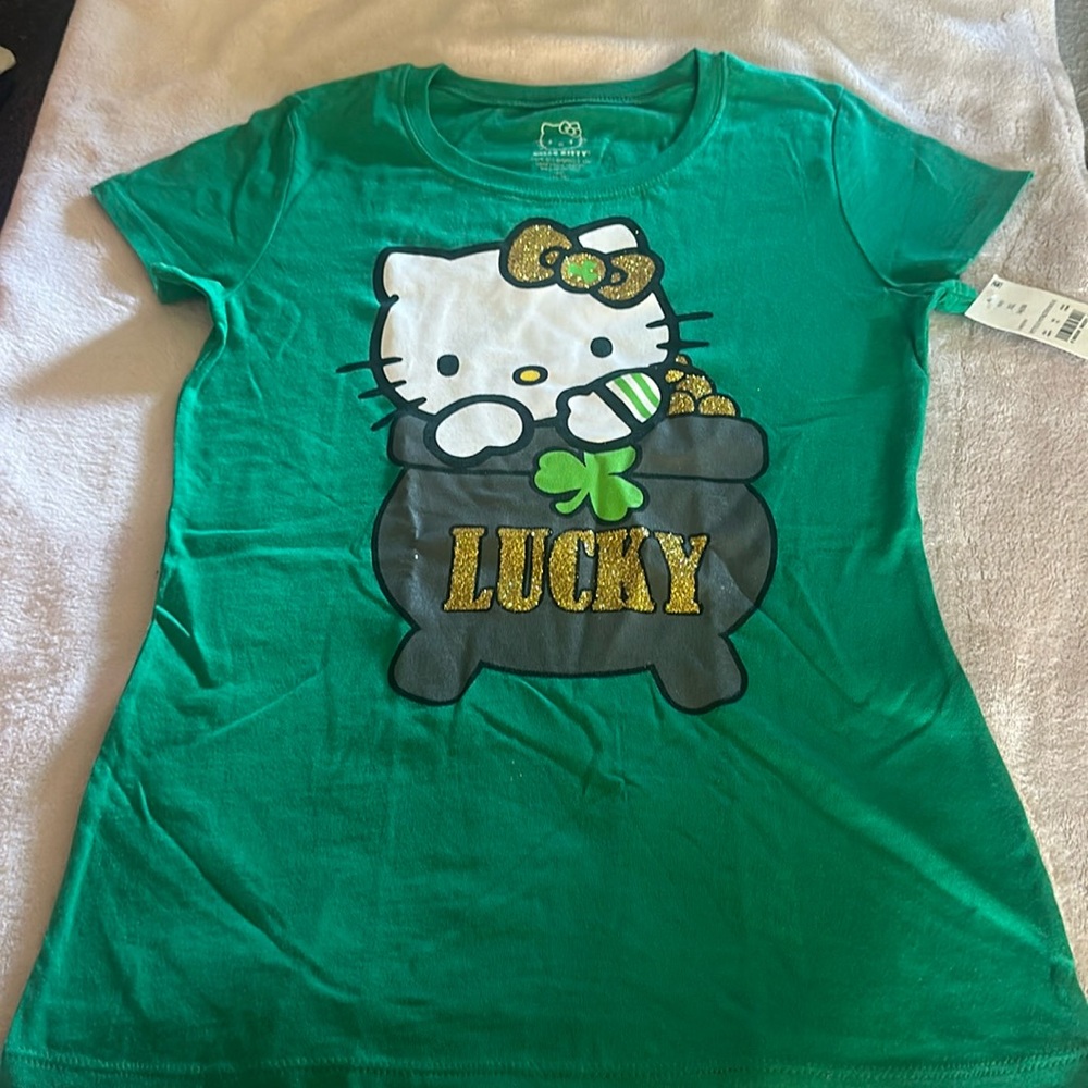 Sanrio Hello Kitty Girl Short Sleeve Top